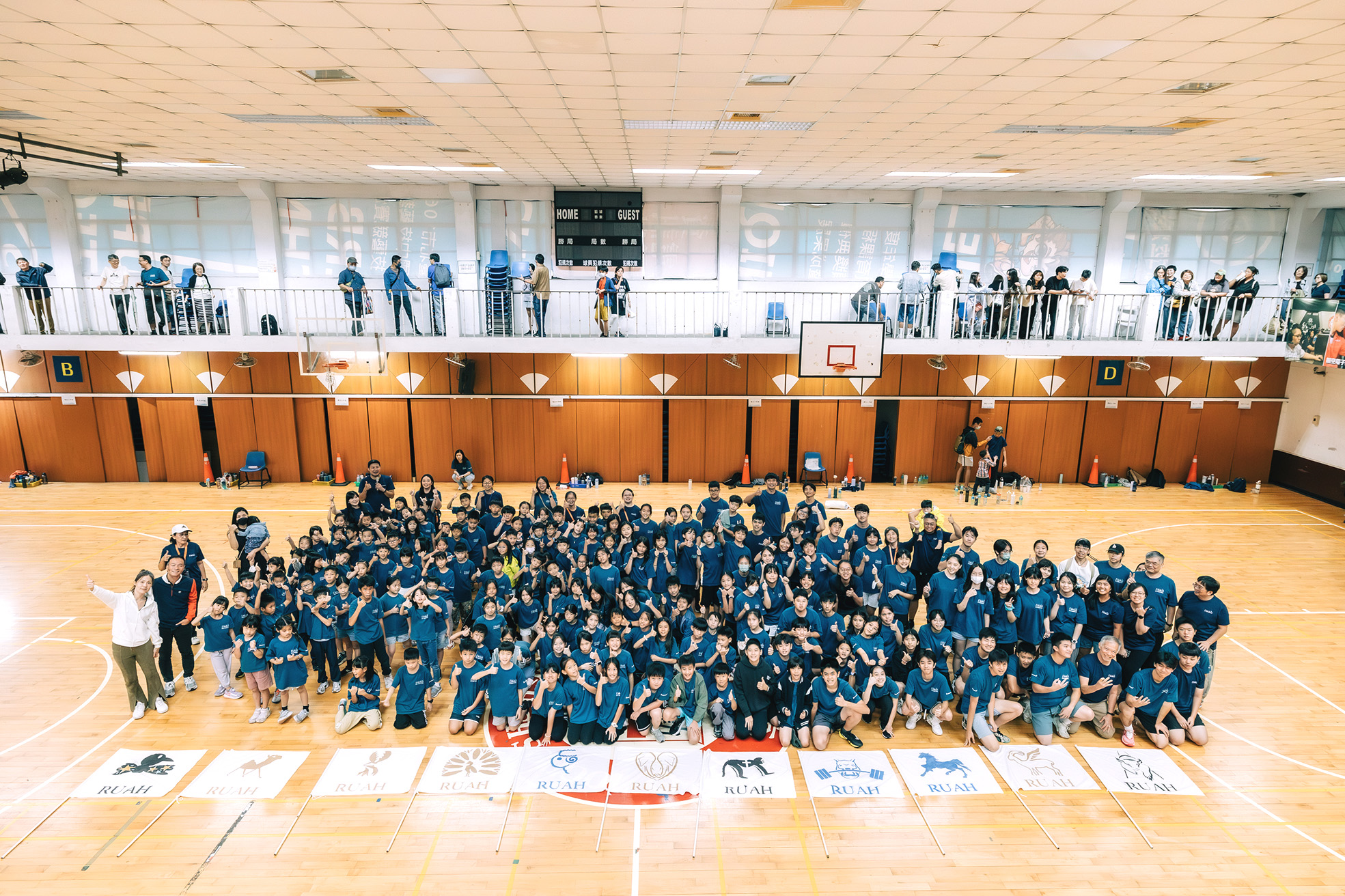 透過Sports Day與親師生連結。(圖/濯亞國際學院提供)